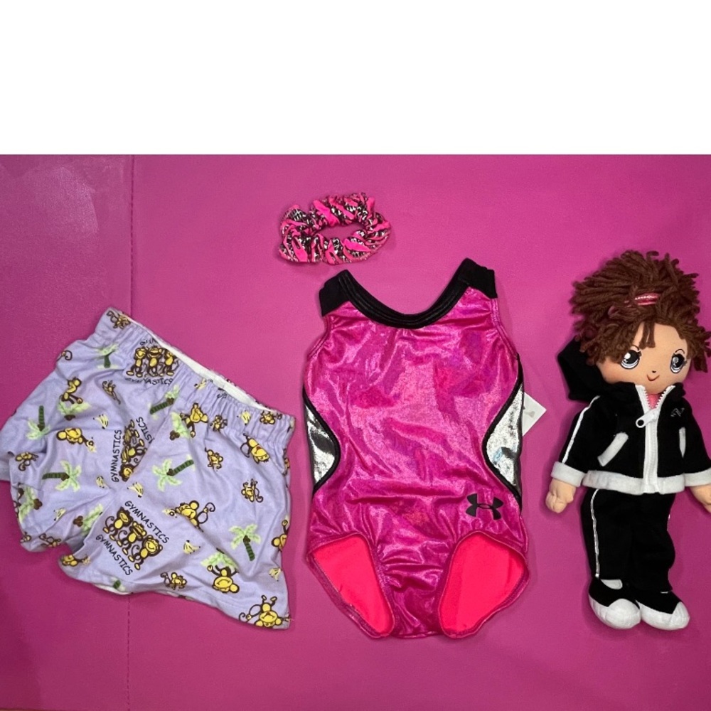 Gymnastics leotard girl size CXS NWT
